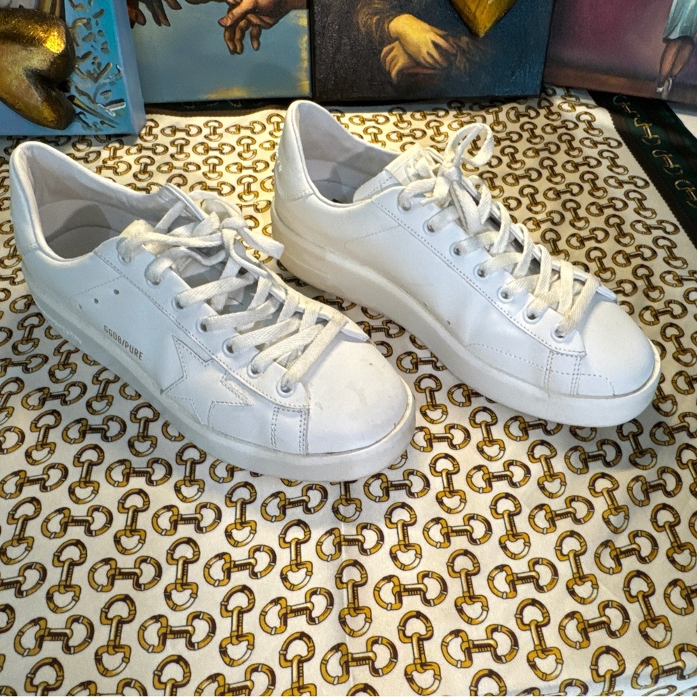 Golden Goose White Sneakers
